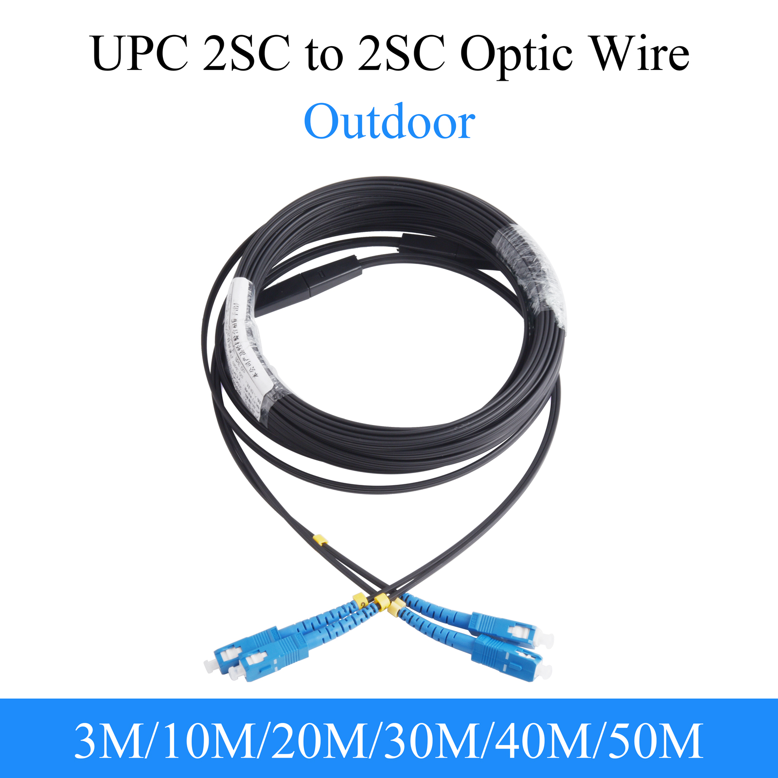 Extension Cord Outdoor - Fiber Optic Wire UPC 2 SC