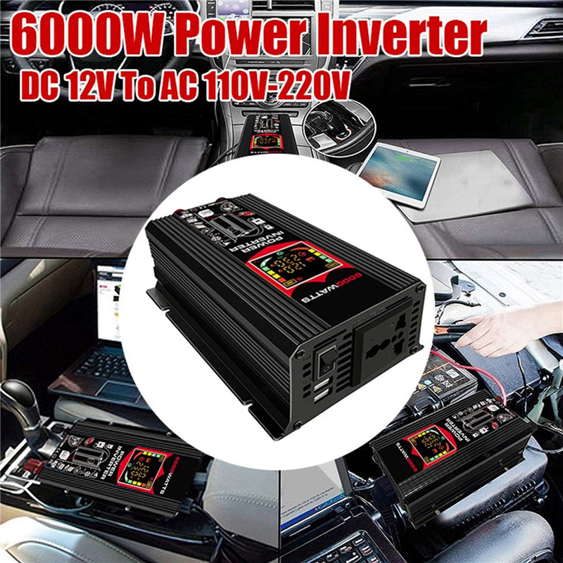 Outdoor Usb Power Outlet - ABFI 6000W Car Sine Wave Power