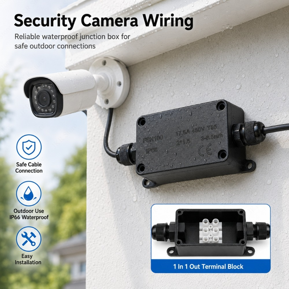 Outdoor IP66 Sealed Junction B - Outdoor Power Cable Junction Box review and price