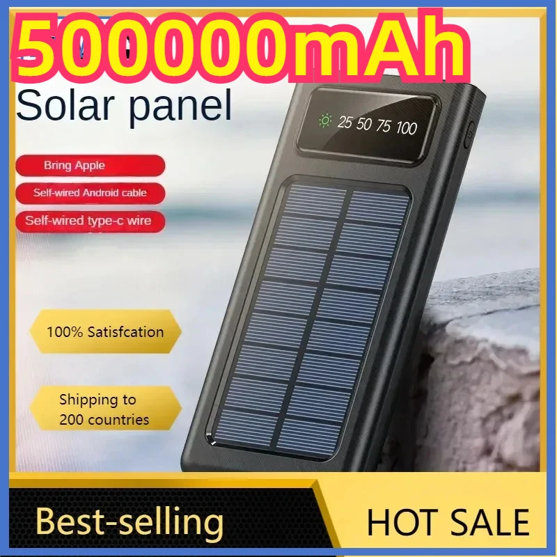 500000MAH Solar Power Bank, Co - Outdoor Usb Power Outlet review and price