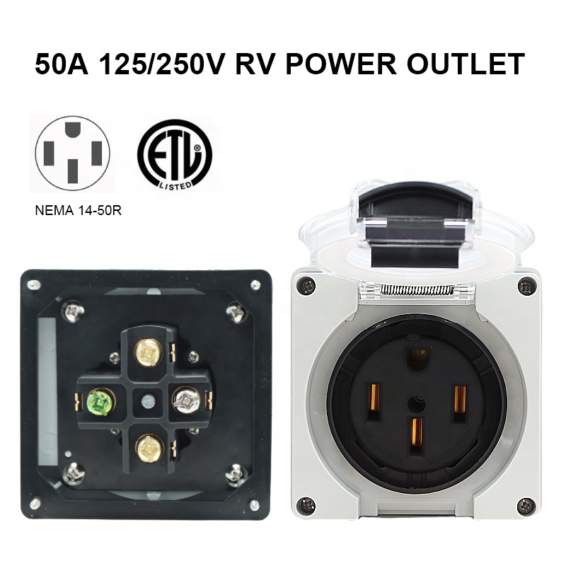 50 Amp Generator RV Power Inle - Outdoor Power Socket review and price