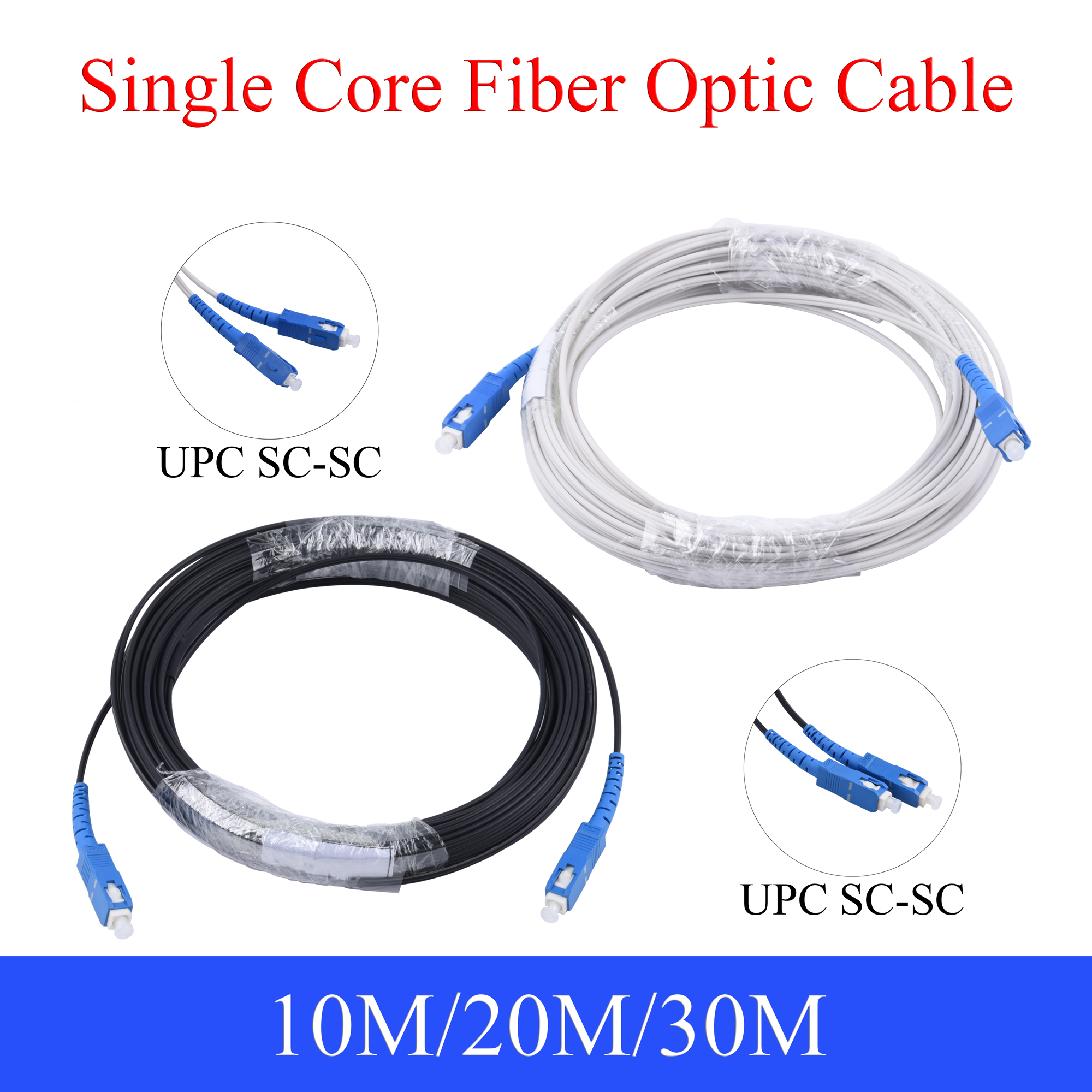 1PCS 10M UPC SC-SC Fiber Optic - Extension Cord Outdoor review and price