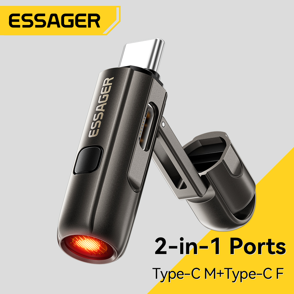 Essager 2 In 1 Type-C Mobile C - Outdoor Usb Power Adapter review and price