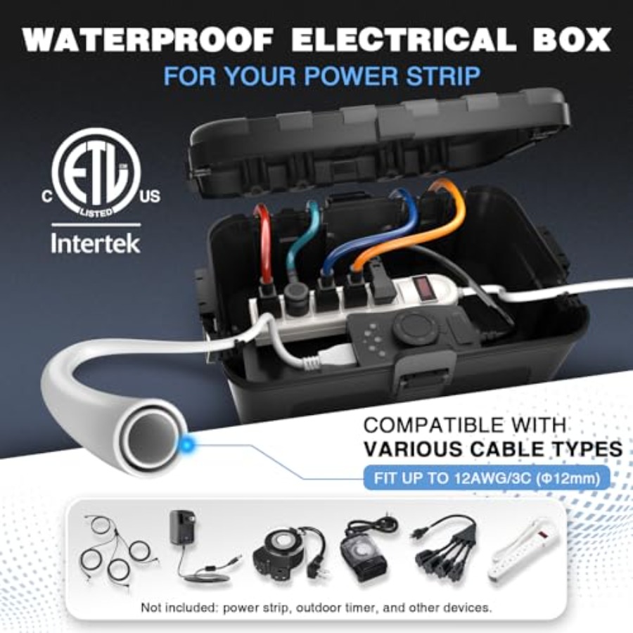 Outdoor Electrical Box 12.5 x  - Extension Cord Outdoor review and price