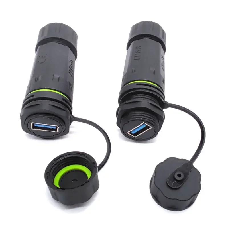 IP68 USB 3.0 Panel Type Plug S - Extension Cord Outdoor review and price
