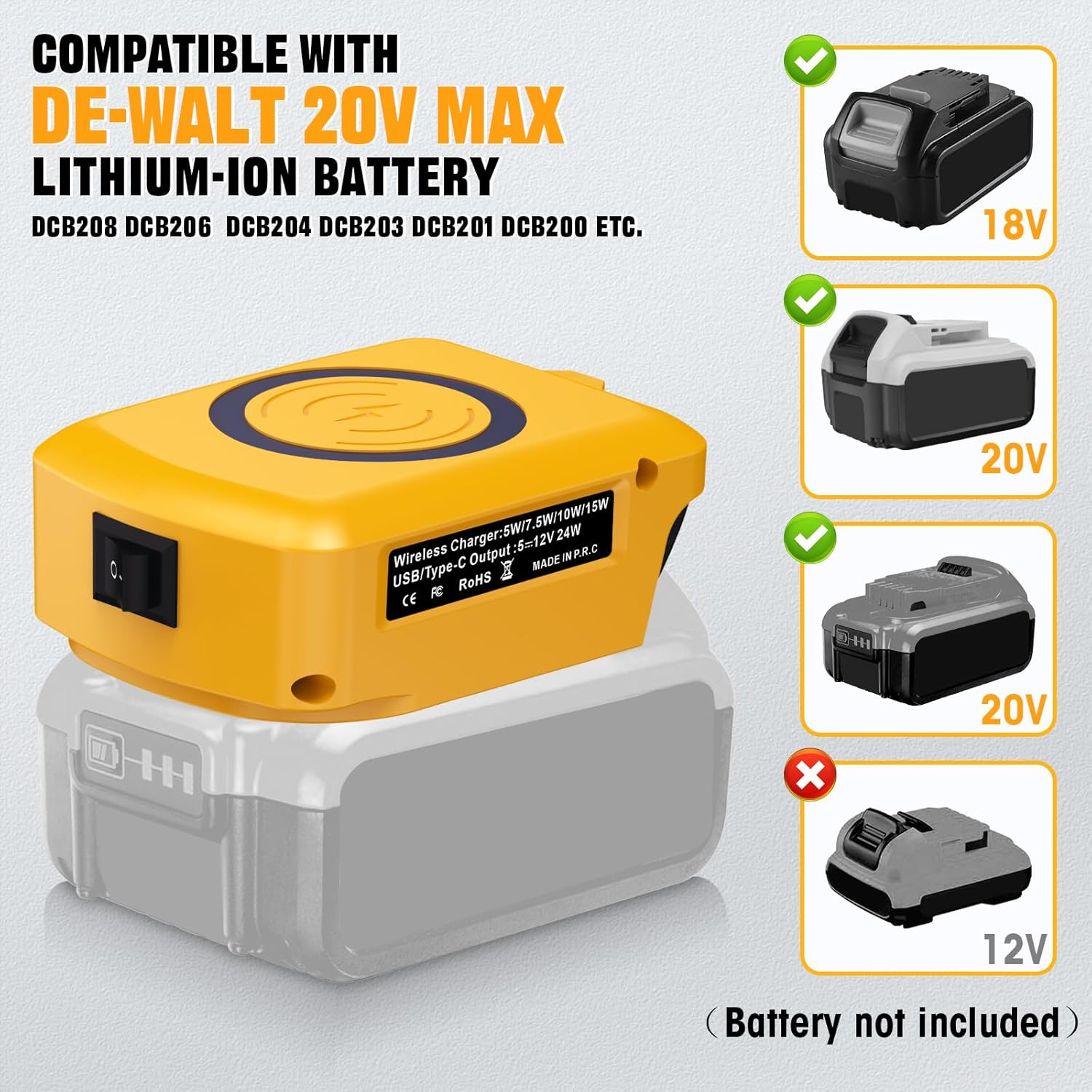 NEW Wireless Phone Charger for - Outdoor Usb Power Adapter review and price