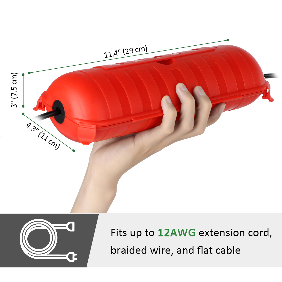 Weatherproof IP54 Outdoor Exte - Extension Cord Outdoor review and price