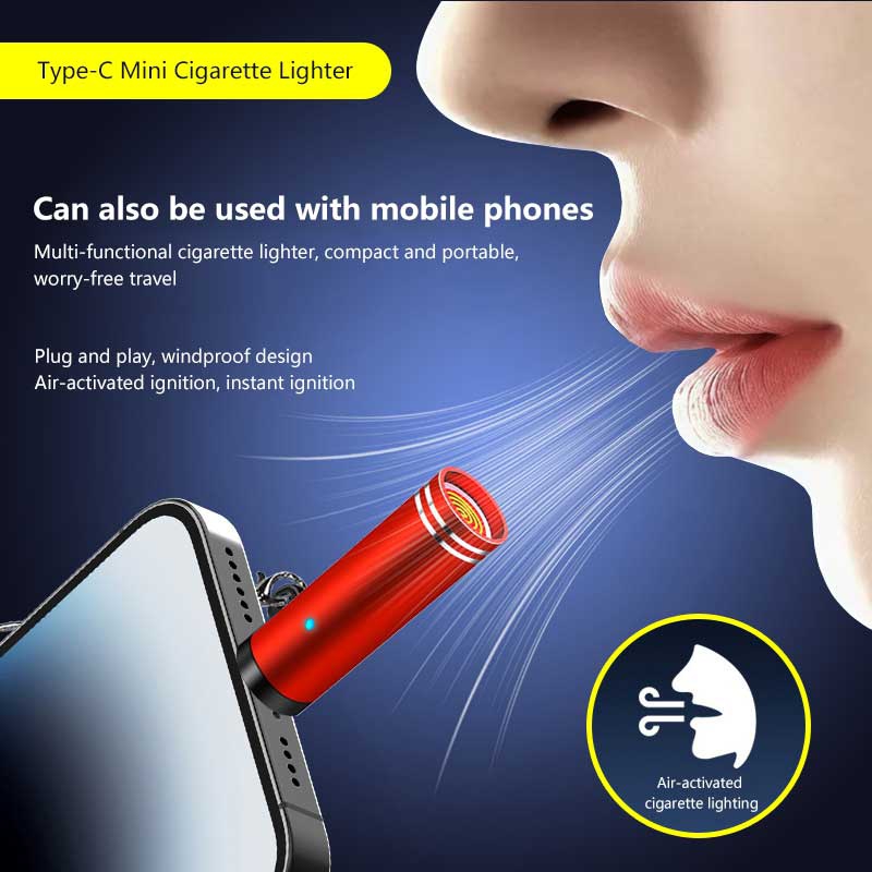 Mini Type C Mobile Phone Cigar - Outdoor Usb Power Adapter review and price