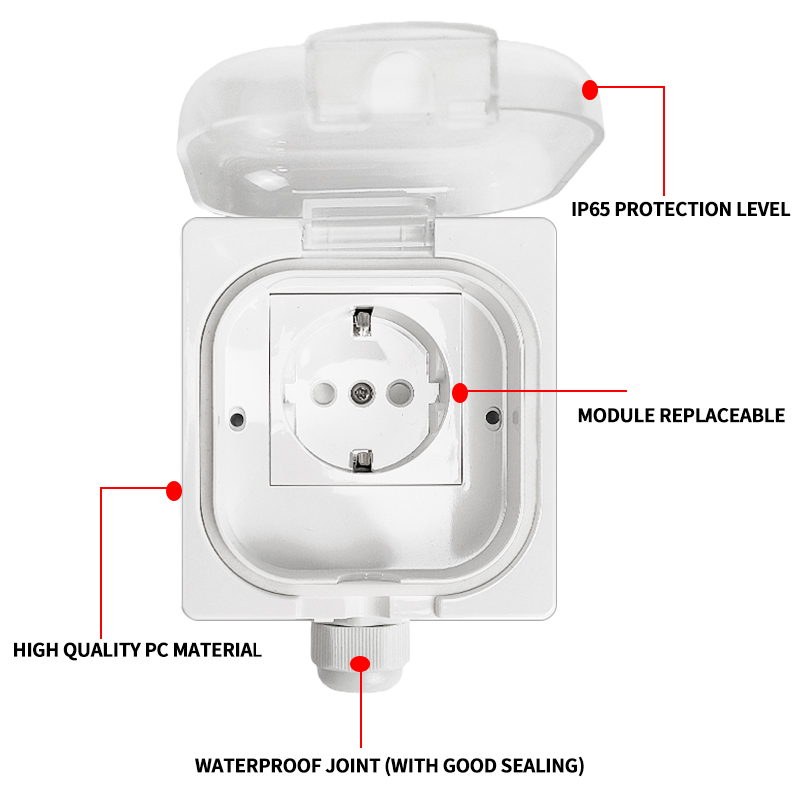 IP65 Waterproof Surface-Mount  - Outdoor Power Adapter review and price