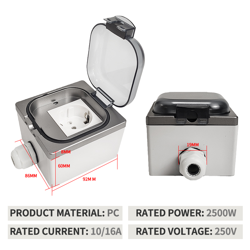 IP65 Waterproof Surface-Mount  - Outdoor Power Adapter review and price