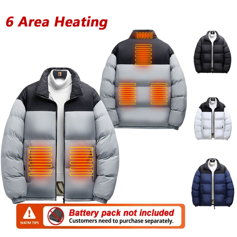 6 Area Heated Jacket Men Outdo - Outdoor Power Not Working review and price