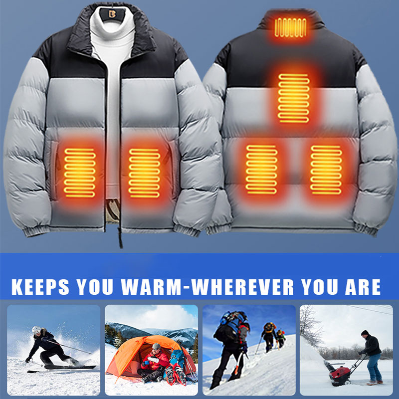 6 Area Heated Jacket Men Outdo - Outdoor Power Not Working review and price