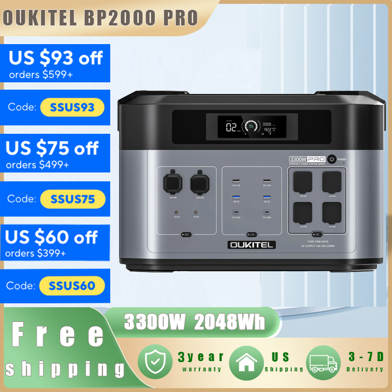 OUKITEL BP2000 PRO Portable Po - Outdoor Power Adapter review and price
