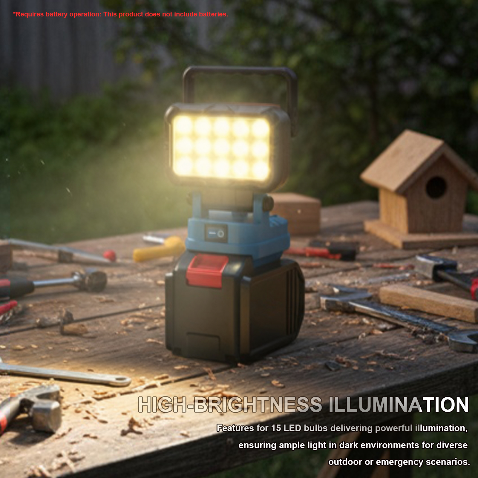 15 LED Working Light For Makit - Outdoor Power Not Working review and price