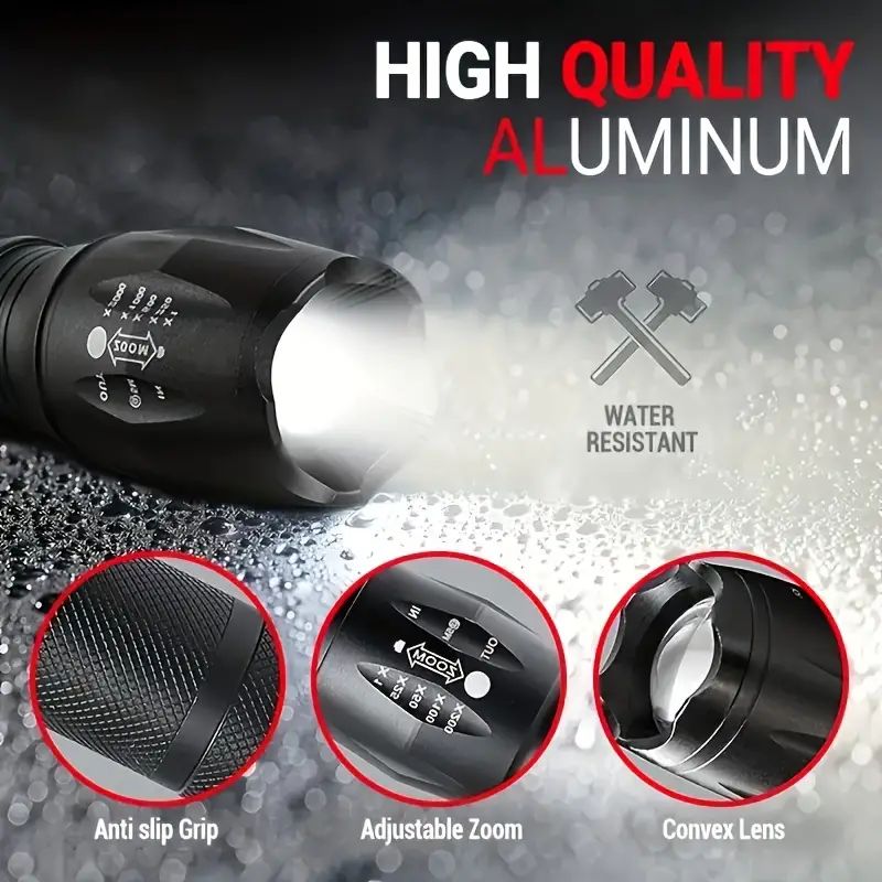 10W Zoom LED Flashlight High P - Outdoor Power Not Working review and price