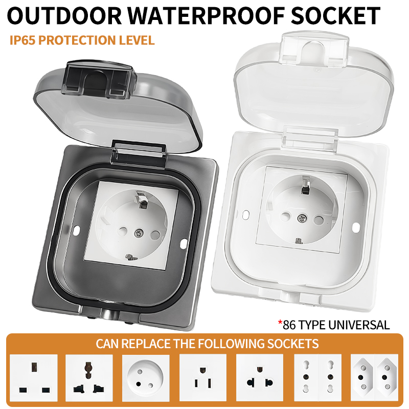 IP65 Waterproof Outdoor Socket - Outdoor Power Adapter review and price