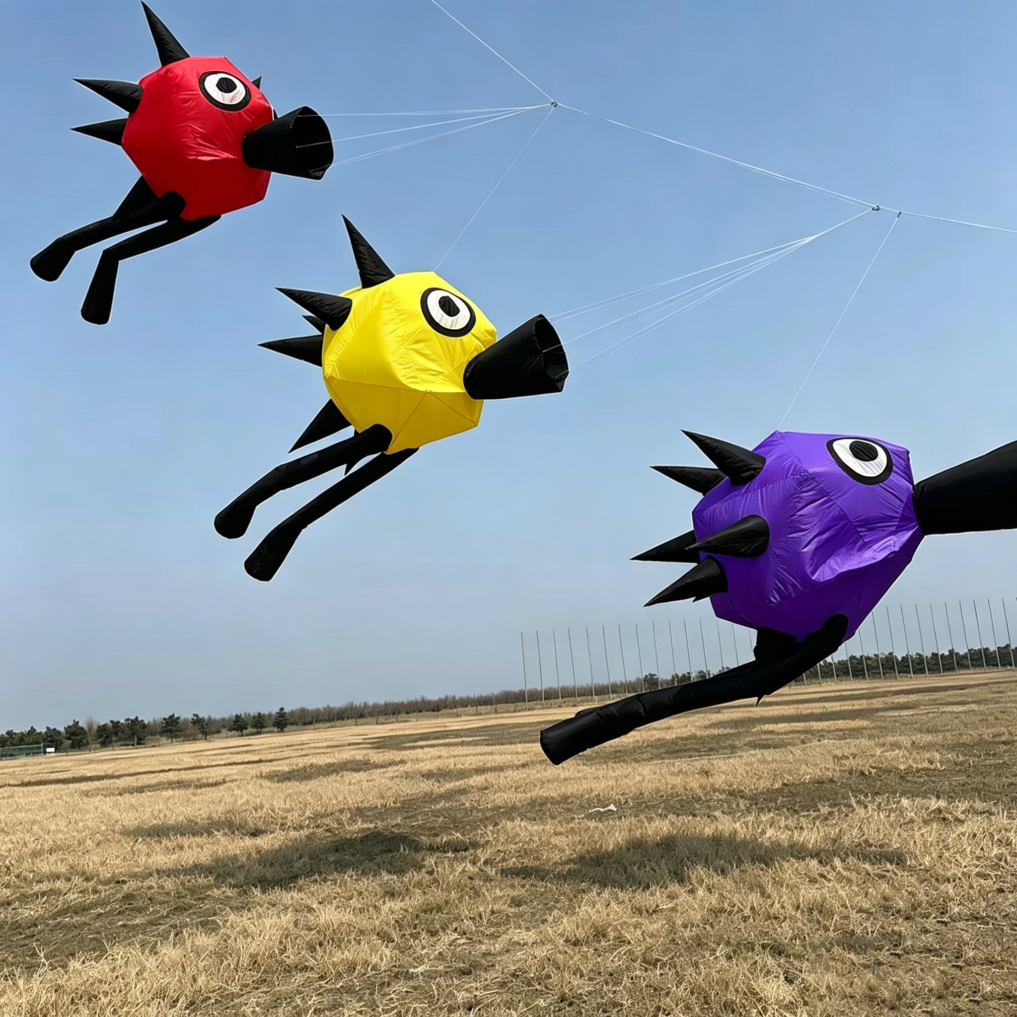 3D Soft Inflatable Thorn Bird  - Outdoor Power Reel review and price